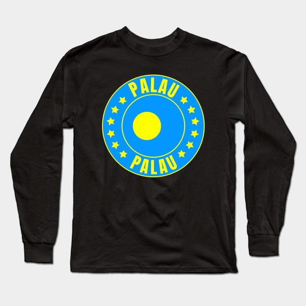 Palau Long Sleeve T-Shirt by footballomatic